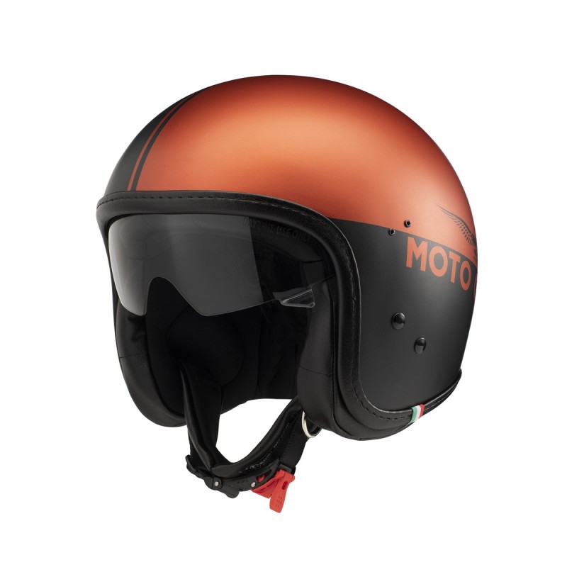 Amplificar Astronave camino MOTO GUZZI Madrid - CASCO BOBBER SPORT - Ropa, cascos y equipamiento Moto  Guzzi