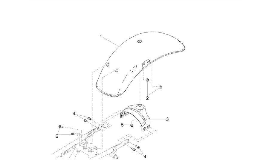 guardabarro posterior