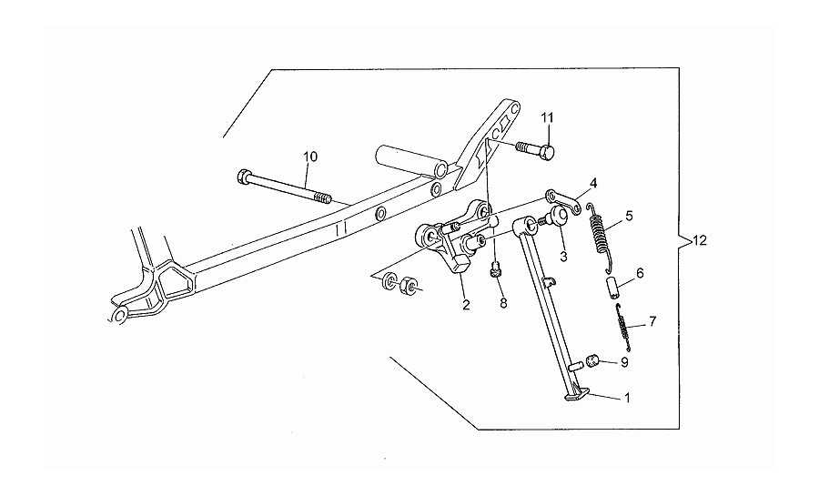 Caballete lateral