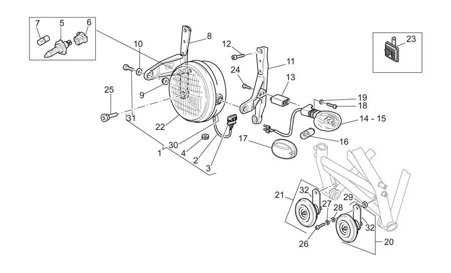 Faro delantero sport