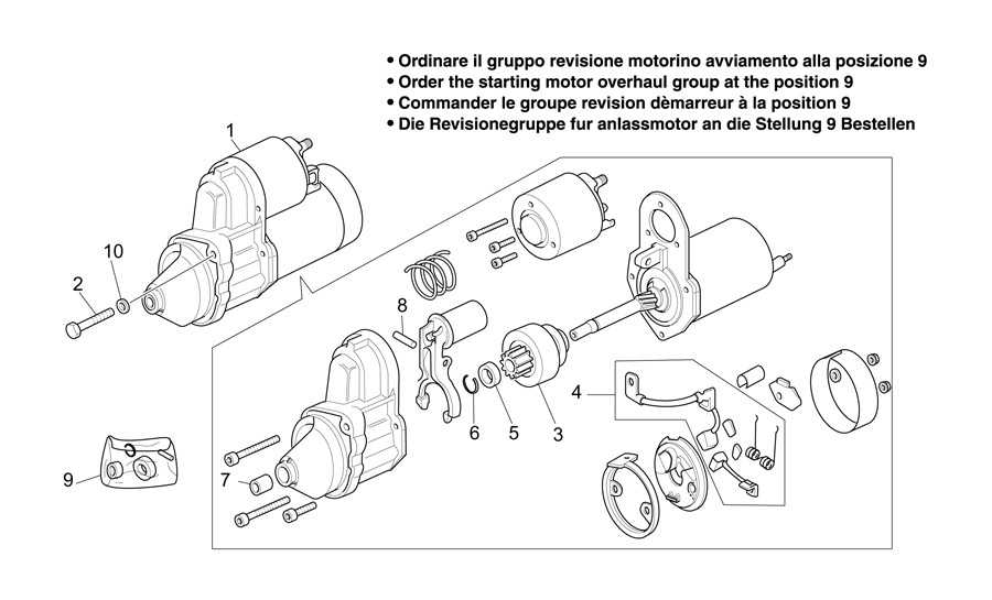 Motor arranque