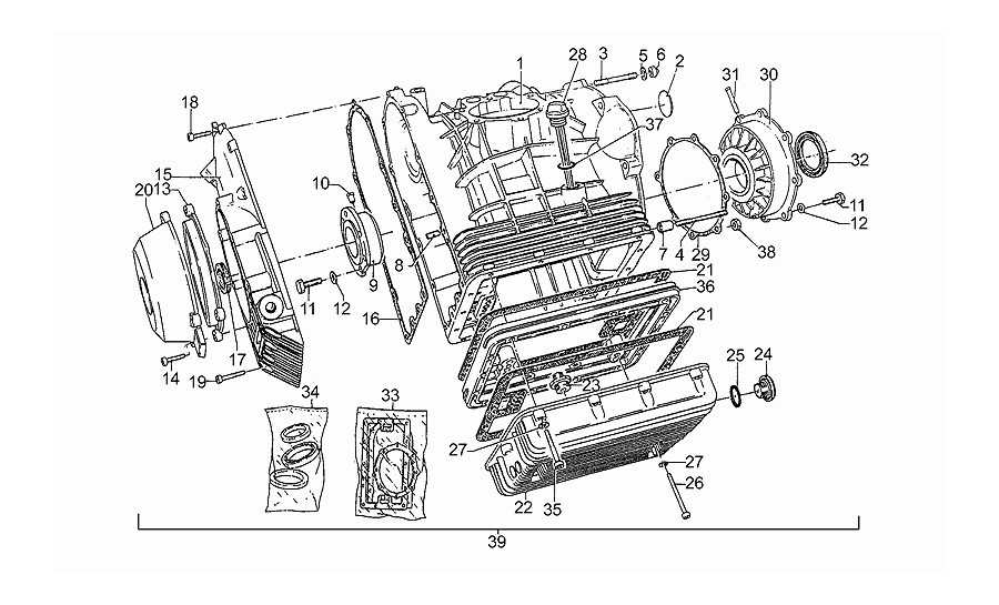 Cárter motor 1991-d