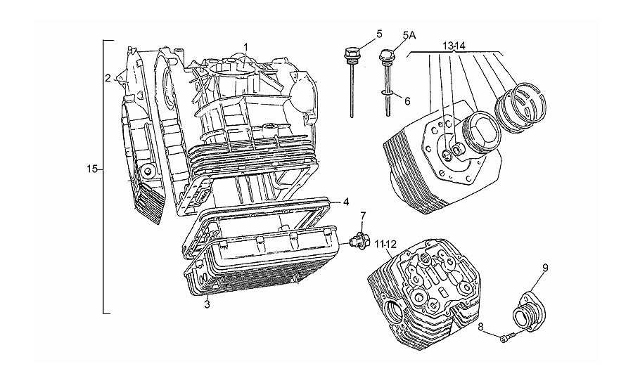 Cárter motor gris