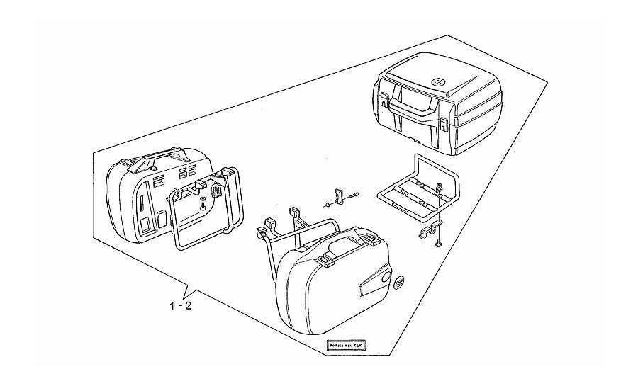 Side cases - top box