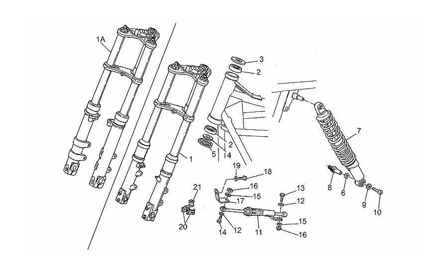 Suspension delantera/trasera